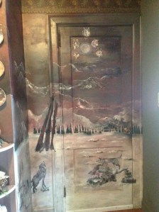 Wolf Murel on Garage Door